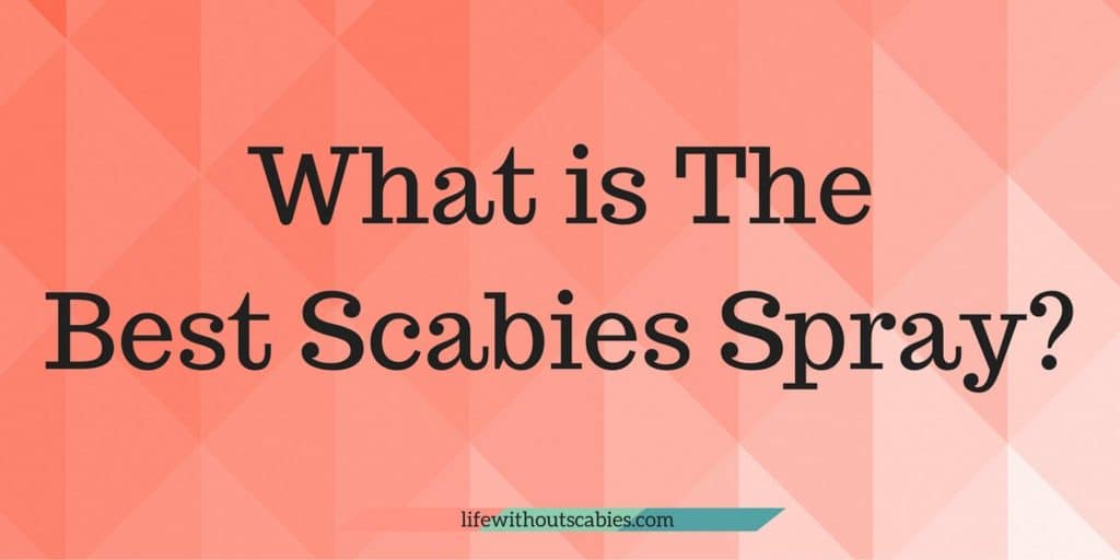 what is the best scabies spray